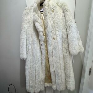 Luxurious White Teddy Coat